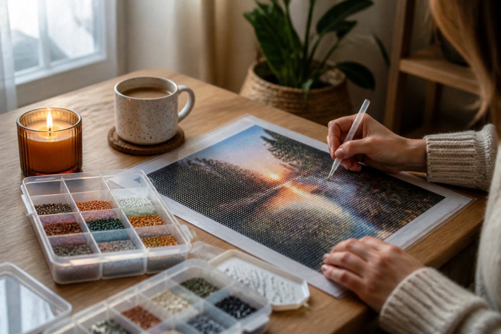 Diamond Painting for Mindful Relaxation: A Complete Guide